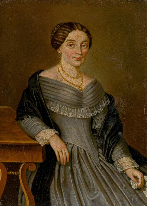 Podobizeň Anny Makovickej, 1859, Peter Michael Bohun