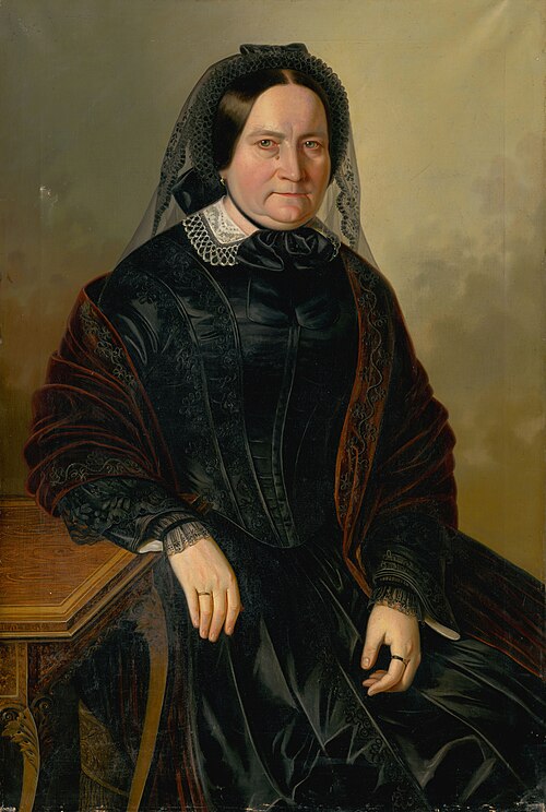 Charlota Ballová, rod. Hoffmannová, 1853, Peter Michael Bohun