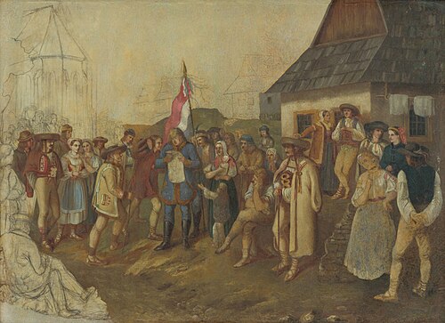 Zhromaždenie slovenského ľudu z jari 1848, 1848, Peter Michael Bohun