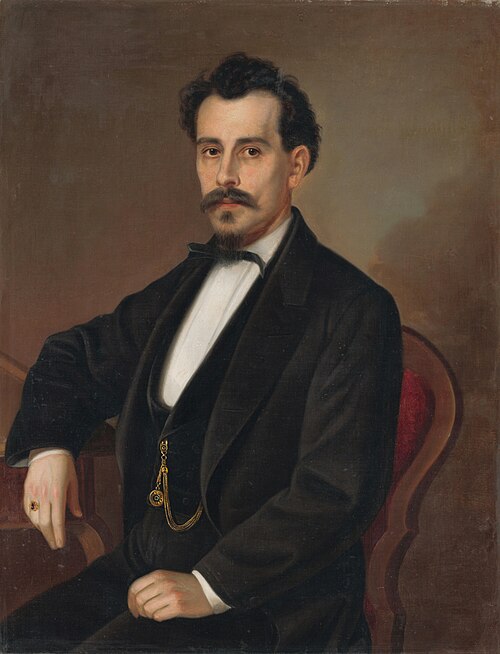 Podobizeň Izidora Gervaiho, 1865, Peter Michael Bohun