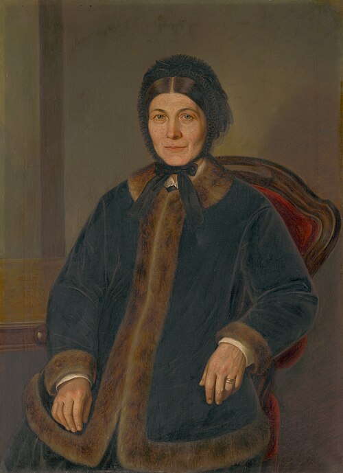 Podobizeň Zuzany Beniačovej, rod. Bodickej, 1879, Peter Michael Bohun
