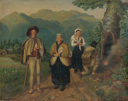 Plátenkári I., 1840, Peter Michael Bohun