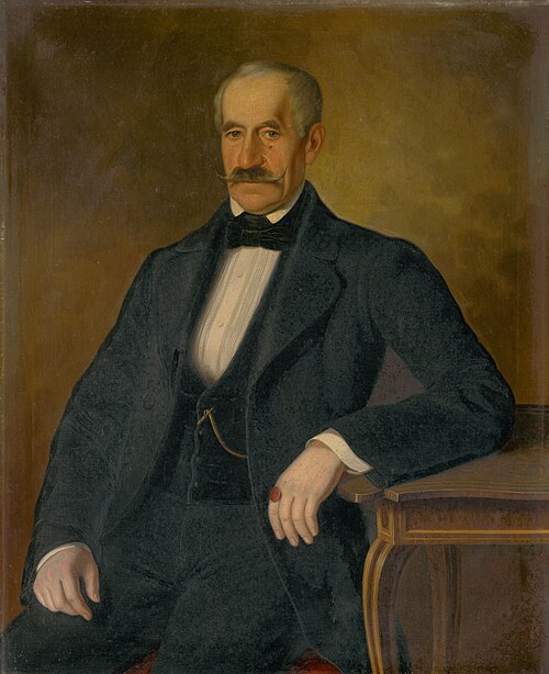 Podobizeň Mórica Zmeškala, 1849, Peter Michael Bohun