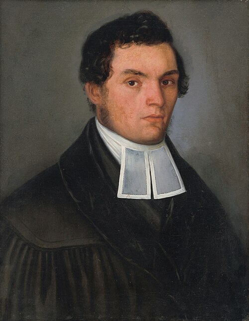 Podobizeň Jána Droppu, 1848, Peter Michael Bohun
