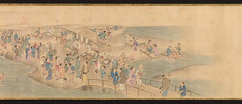 Scenes of the Four Seasons in Kyoto, 1778, Genki (peintre)
