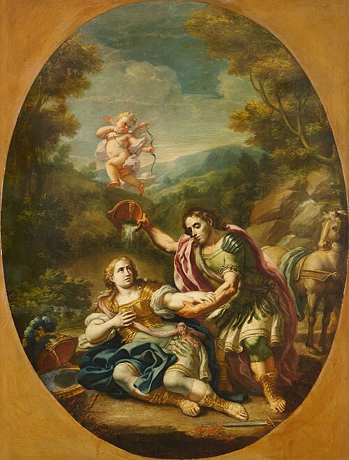 Tancred and Clorinda, 1790, Andreï Ivanov