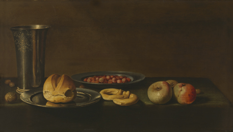Still life with berries, , Floris van Schooten