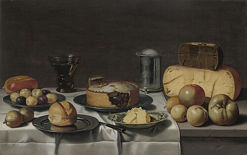 A Dutch breakfast, 1650, Floris van Schooten