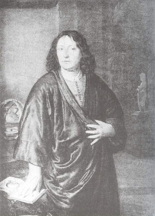Portrait of a learned man., 1675, Pieter Cornelisz van Slingelan