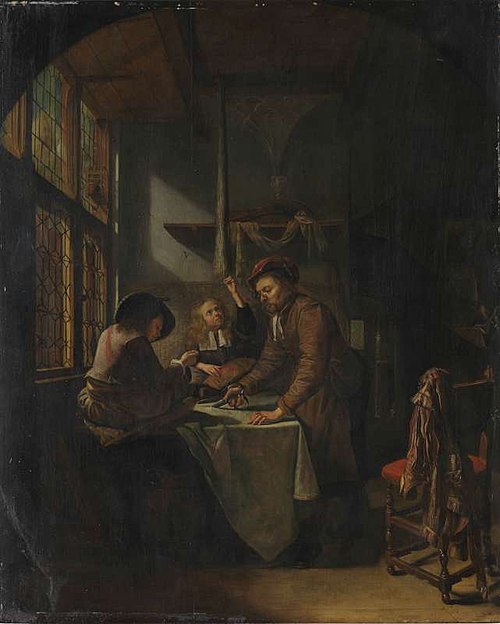 Tailor's Workshop, 1680, Pieter Cornelisz van Slingelan