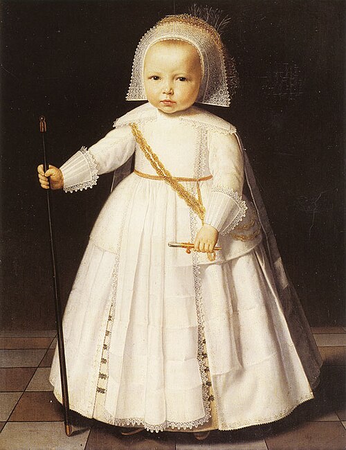 Boy in White - c. 1641, 1641, Dirck van Santvoort