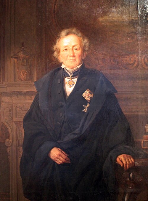 Portrait of Leopold von Ranke, 1875, Adolf Jebens