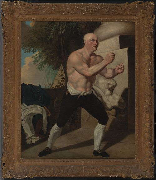 Jack Broughton, the Boxer, 1767, John Hamilton Mortimer
