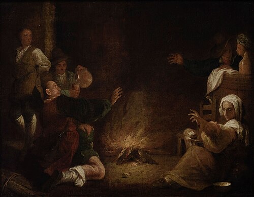 Smugglers' Home, , John Hamilton Mortimer