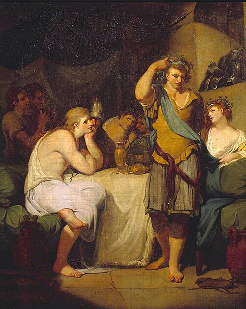I. The Hero Decides to Seek his Fortune, 1775, John Hamilton Mortimer