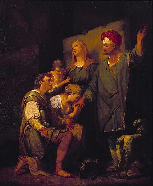 IV. The Hero’s Father Blesses his Marriage, 1775, John Hamilton Mortimer