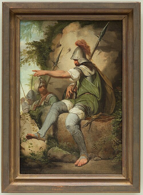 Bandit Taking up His Post, 1773, John Hamilton Mortimer