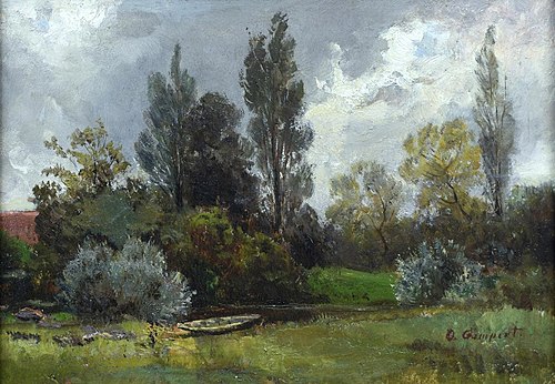Paysage, , Otto Gampert