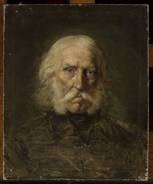 Head of an old man, , Aleksander Kamiński