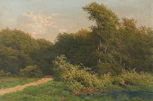 Paysage, , Carl Frederick Bartsch