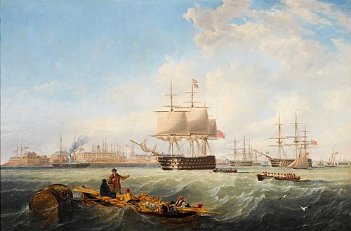 Shipping Off Sheerness, , James Wilson Carmichael