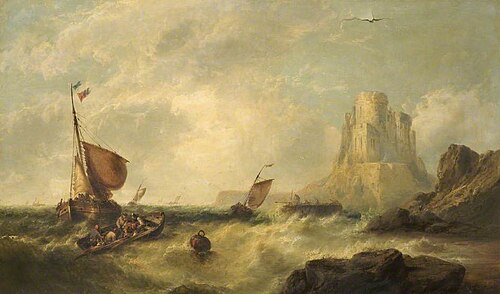 Seascape, , James Wilson Carmichael