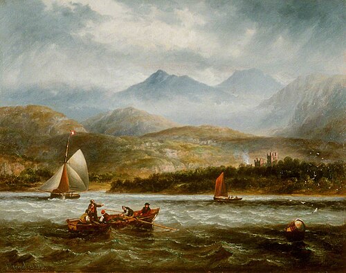 Menai Straits, 1830, James Wilson Carmichael