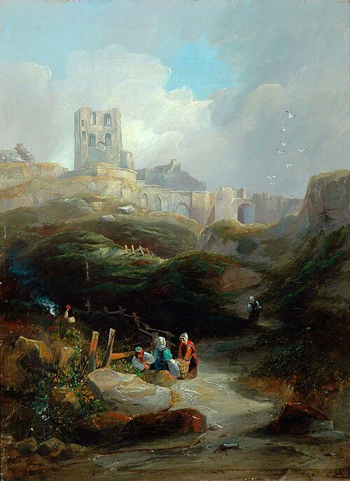Scarborough Castle, , James Wilson Carmichael