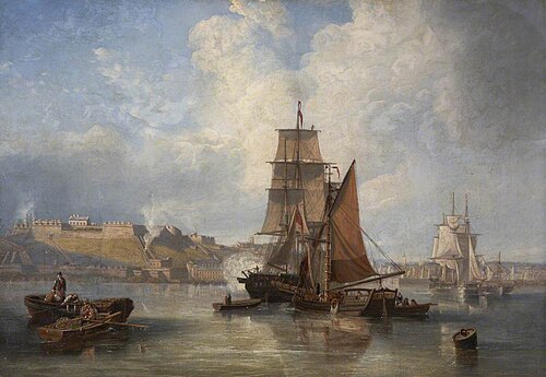 Citadel, Plymouth, 1857, James Wilson Carmichael