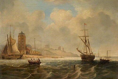 The Entrance to the Tyne, , James Wilson Carmichael