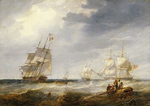The Coming Storm, , James Wilson Carmichael