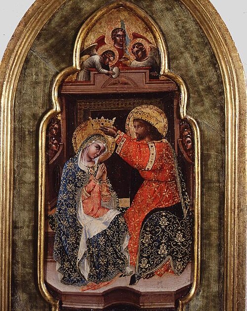 Coronation of Mary, 1370, Catarino Veneziano