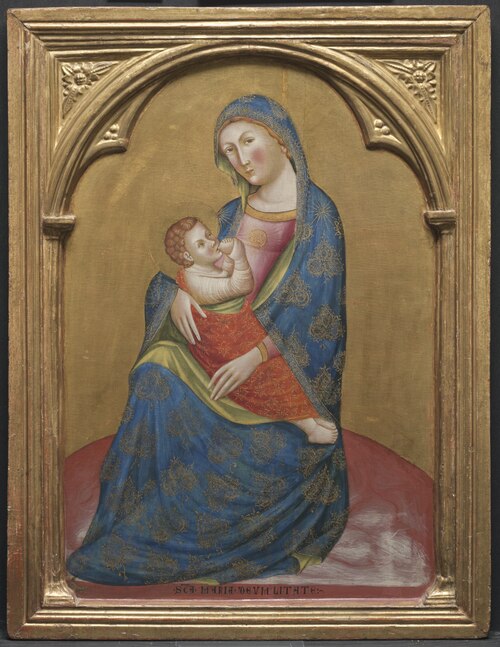 Madonna of Humility, 1375, Catarino Veneziano