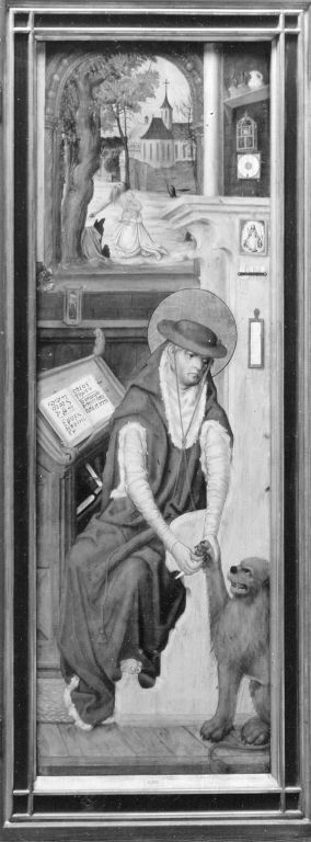 Aschaffenburger Triptychon: Der hl. Hieronymus, 1500, Master of the Wendelin Altar