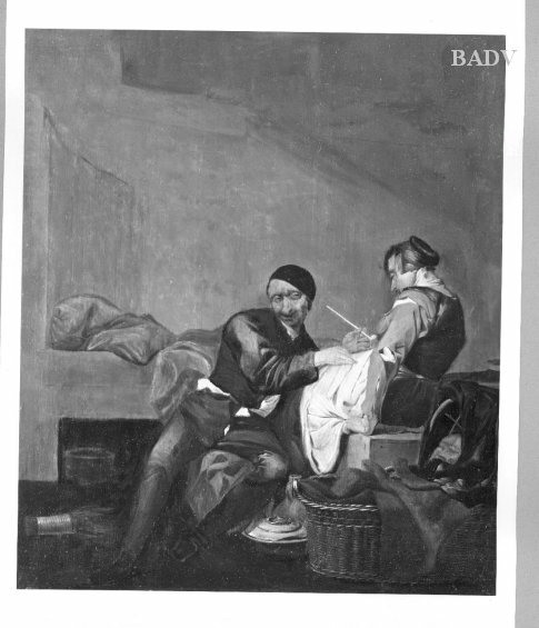 Couple in interior, 1656, Cornelis Bega