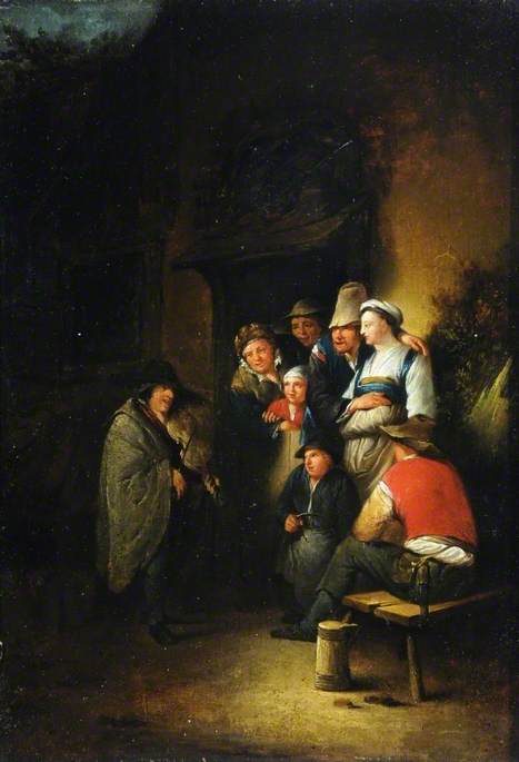 The Hunchback Fiddler, , Cornelis Bega
