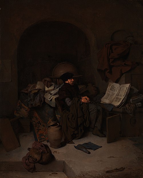 An Astrologer, 1663, Cornelis Bega