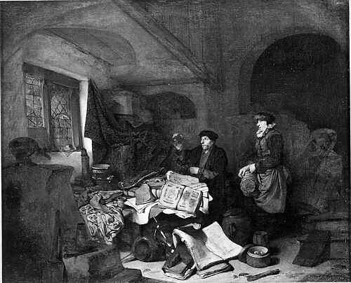 Het doktersbezoek, 1661, Cornelis Bega
