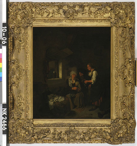 Boereninterieur, 1662, Cornelis Bega