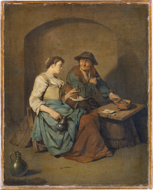 Tavern Scene, 1661, Cornelis Bega