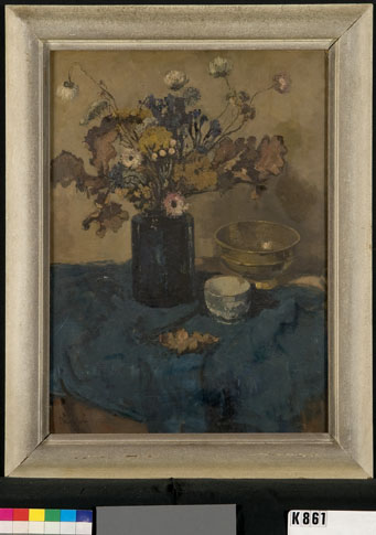 Bloemenstilleven, 1921, Louis Stutterheim