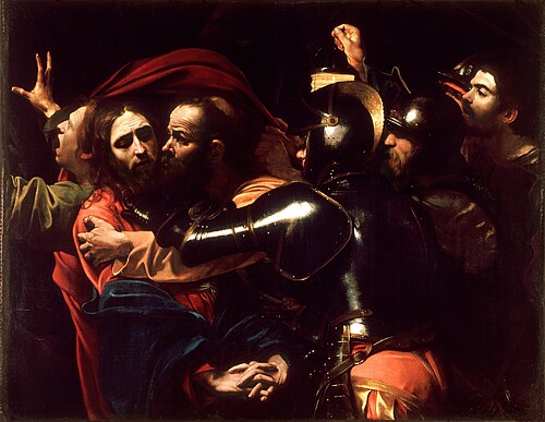 L'Arrestation du Christ, 1700, Le Caravage