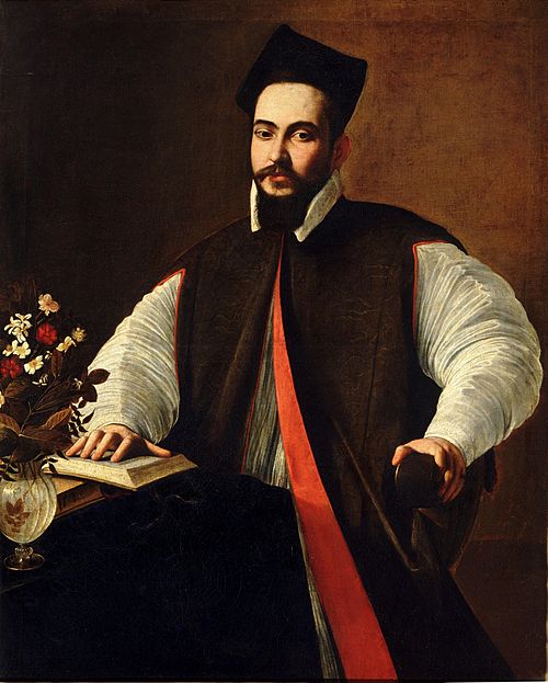 Portrait of Maffeo Barberini (Pope Urban VIII), 1593, Le Caravage