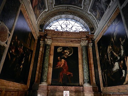 tableaux de la chapelle Contarelli, , Le Caravage