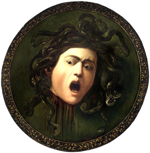 Medusa Murtola, 1595, Le Caravage