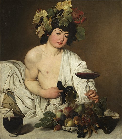 Bacchus, 1598, Le Caravage