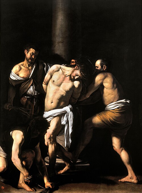 La Flagellation du Christ, 1607, Le Caravage