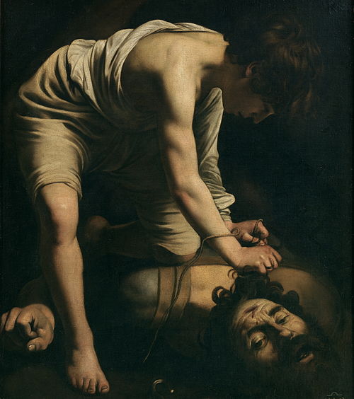 David et Goliath, 1600, Le Caravage