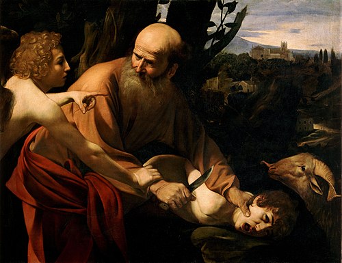 Le Sacrifice d'Isaac, 1603, Le Caravage