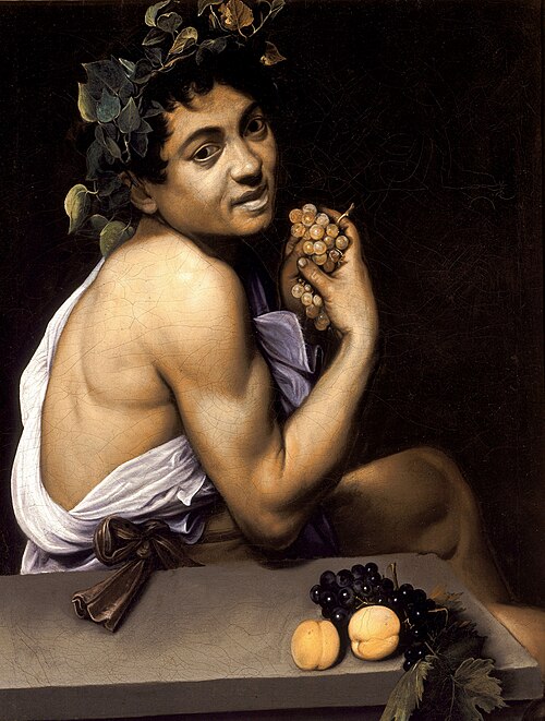 Le Petit Bacchus malade, 1595, Le Caravage
